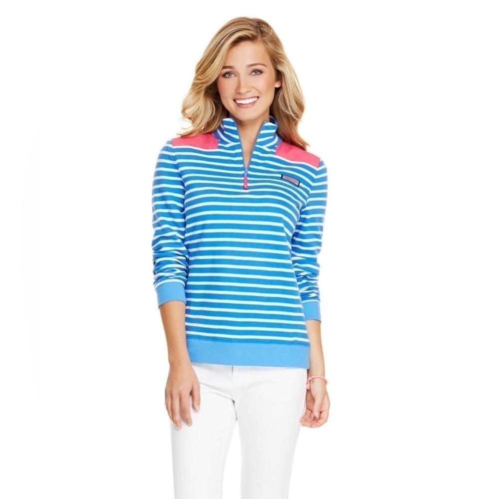 Vineyard Vines Nautical Stripe Shep Shirt - Size Small 🏠